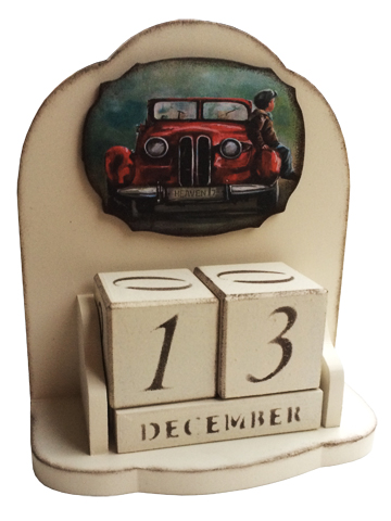 Вечный календарь Красная машина